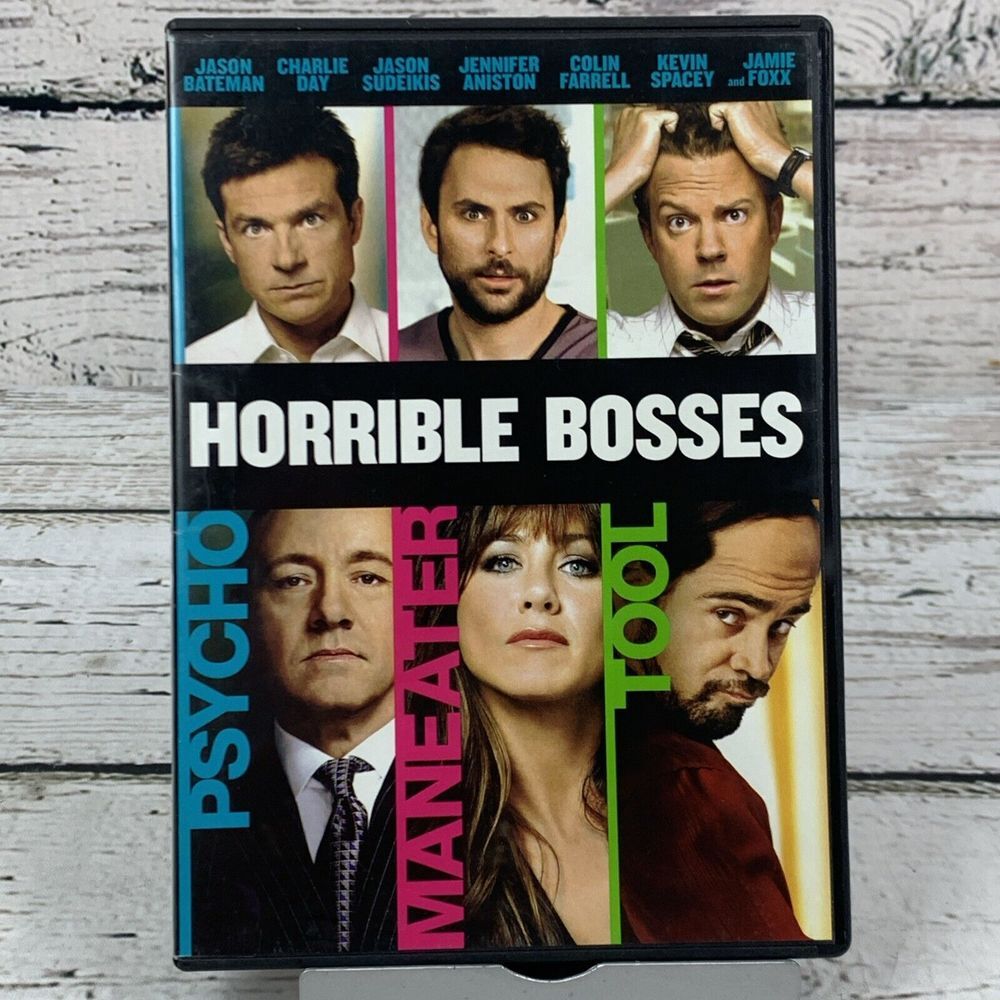 Horrible Bosses [2011 DVD] Movie Comedy Jason Bateman Jennifer Aniston‎